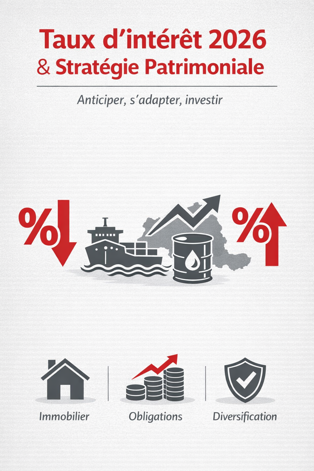 taux interet 2026 strategie patrimoniale taux d’intérêt 2026 inflation stagflation stratégie patrimoniale investissement